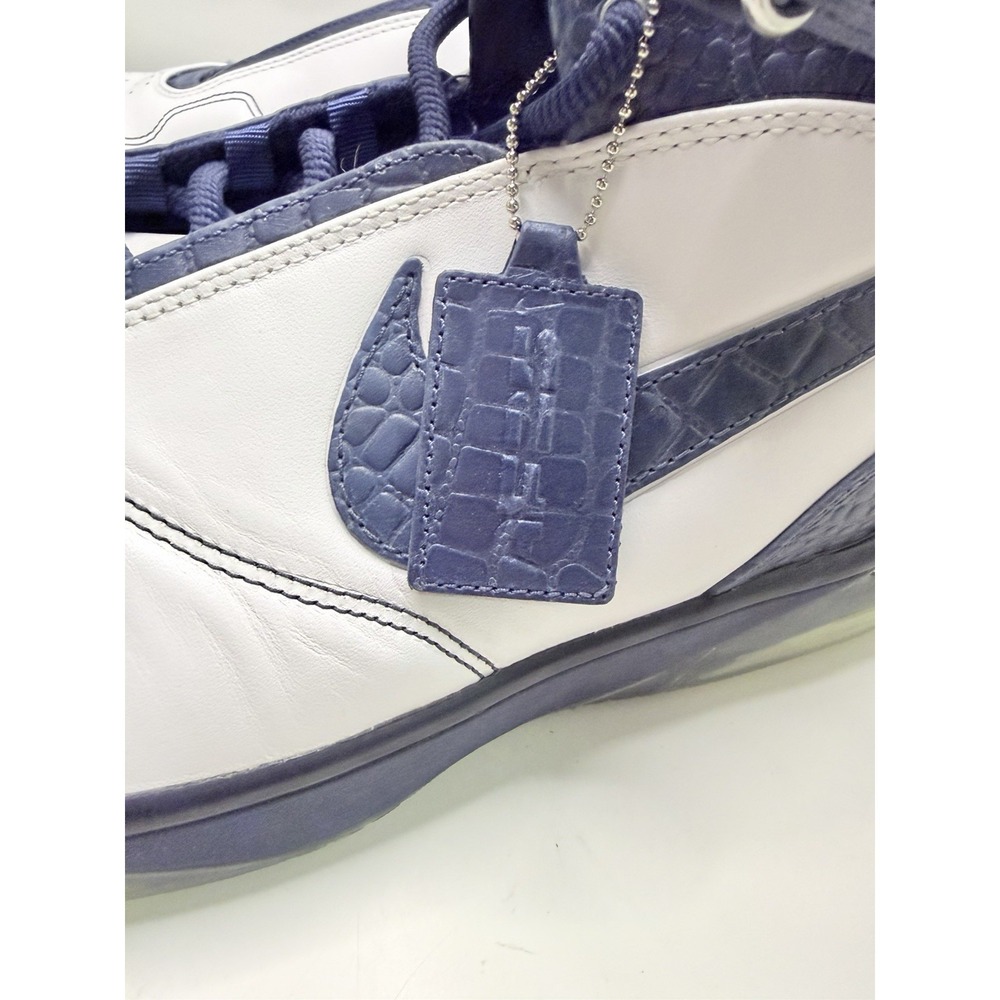 Nike Air Force 25 Supreme Crocodile Navy White 315015-942 Size 15.5 Rare Vintage - Picture 7 of 14